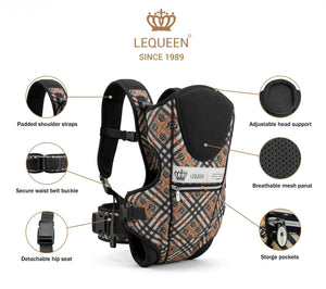 LEQUEEN Baby Carrier Stylish Carohat