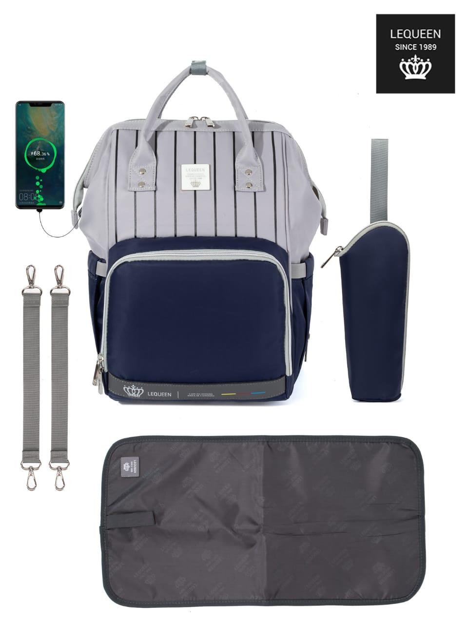 Lequeen Diamond 7TH Edition Waterproof Original mommy bag - الجيل السابع الدايموند من ليكوين