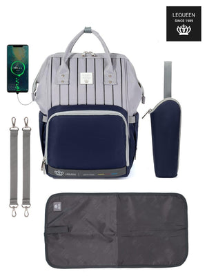 Lequeen Diamond 7TH Edition Waterproof Original mommy bag - الجيل السابع الدايموند من ليكوين