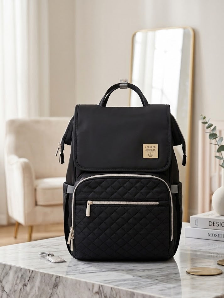 Lequeen Diamond 7TH Edition Waterproof Original mommy bag - الجيل السابع الدايموند من ليكوين