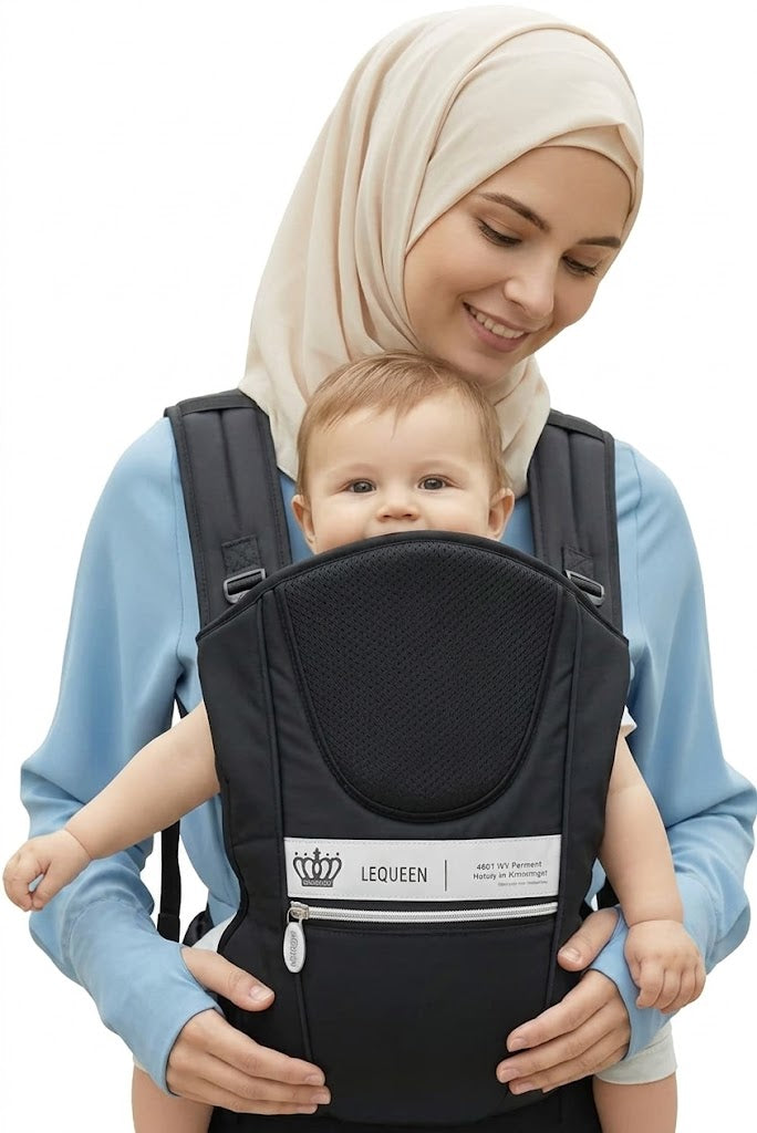 LEQUEEN Baby Carrier Black