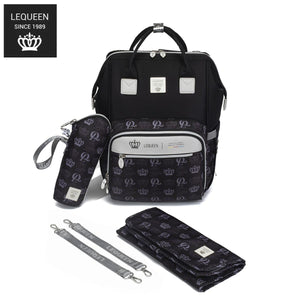 Lequeen Diamond 8TH Special Edition Soft Waterproof Original Mommy Bag الجيل الثامن الدايموند