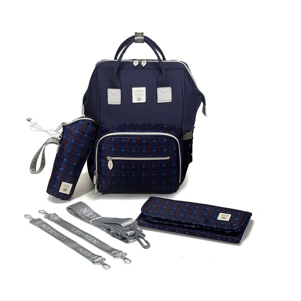 Lequeen Diamond 8TH Special Edition Soft Waterproof Original Mommy Bag الجيل الثامن الدايموند