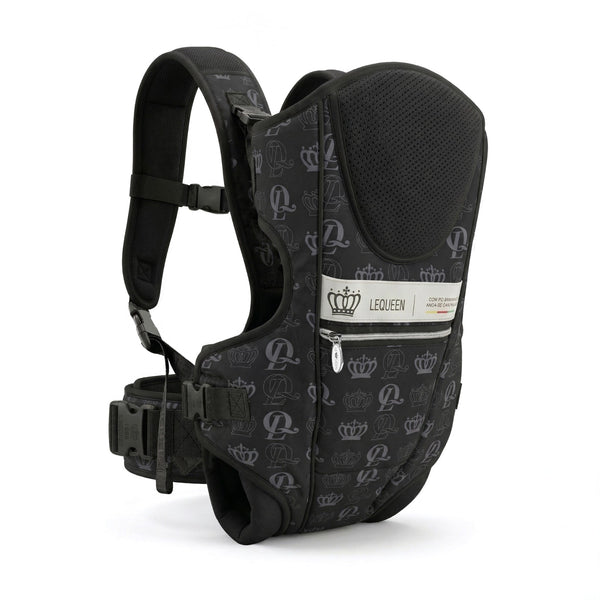 LEQUEEN Baby Carrier Black Crown