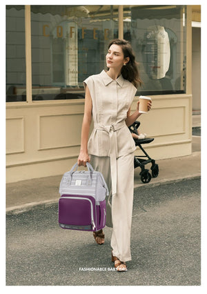 Lequeen Diamond 7TH Edition Waterproof Original mommy bag - الجيل السابع الدايموند من ليكوين