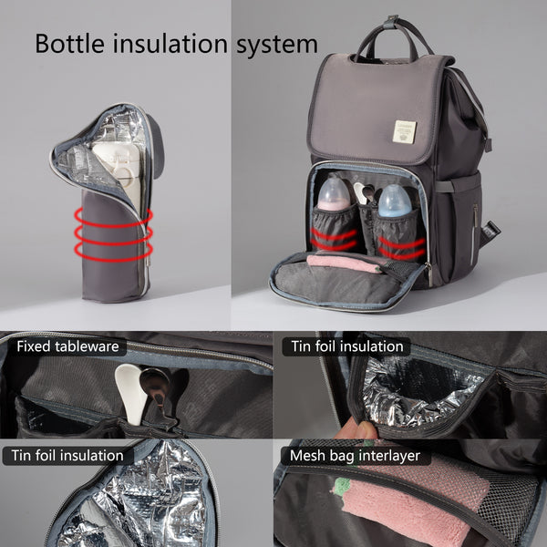 Lequeen Diamond 7TH Edition Waterproof Original mommy bag - الجيل السابع الدايموند من ليكوين