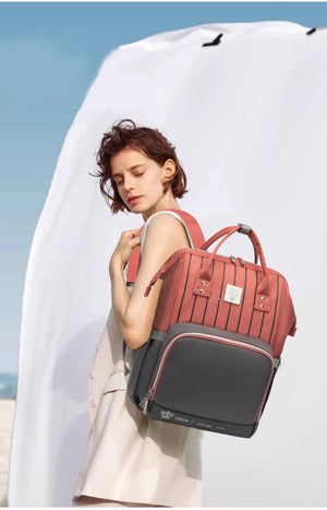 Lequeen Diamond 7TH Edition Soft Waterproof Original mommy bag - الجيل السابع الدايموند من ليكوين