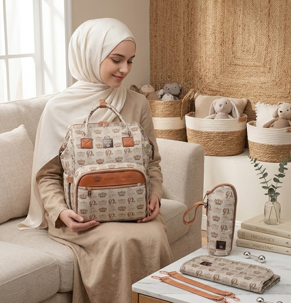 Lequeen 8th Generation New White Gold Set مجموعه ليكوين الجيل الثامن جديد بغطاء ابيض - ذهبي