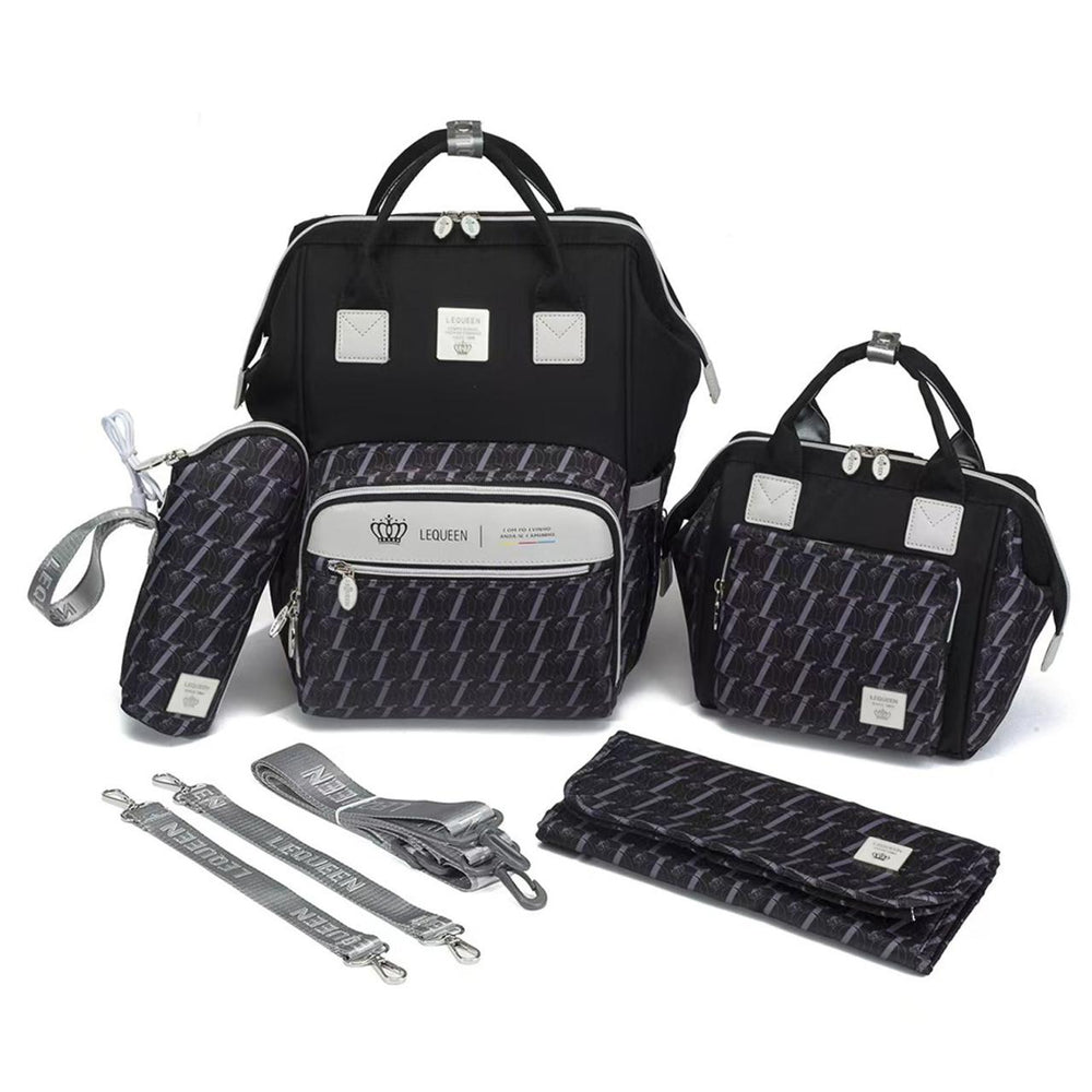Lequeen Diamond 8TH Special Edition Soft Waterproof Original Mommy Bag الجيل الثامن الدايموند
