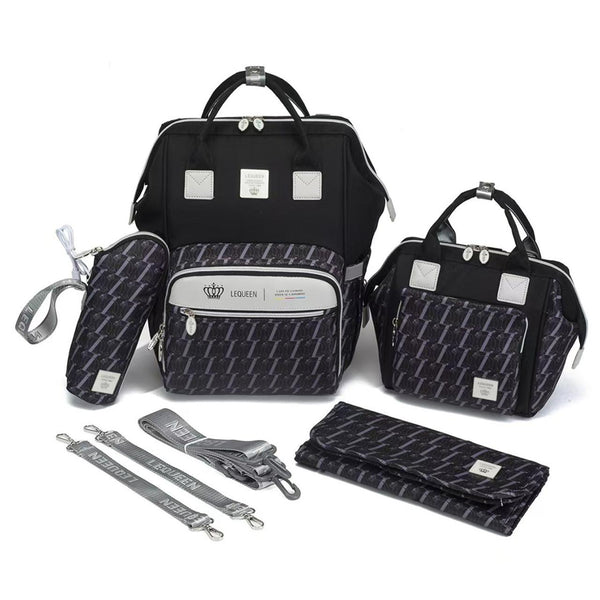 Lequeen Diamond 8TH Special Edition Soft Waterproof Original Mommy Bag الجيل الثامن الدايموند