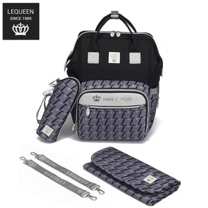 Lequeen Diamond 8TH Special Edition Soft Waterproof Original Mommy Bag الجيل الثامن الدايموند