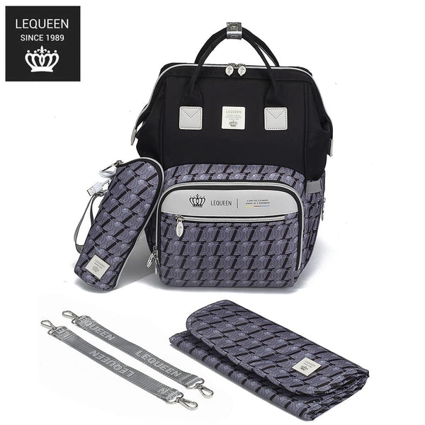 Lequeen Diamond 8TH Special Edition Soft Waterproof Original Mommy Bag الجيل الثامن الدايموند