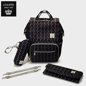 Lequeen Diamond 8TH Special Edition Soft Waterproof Original Mommy Bag الجيل الثامن الدايموند