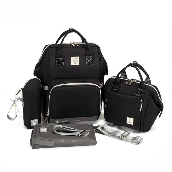 Lequeen Diamond 7TH Edition Soft Waterproof Original mommy bag - الجيل السابع الدايموند من ليكوين