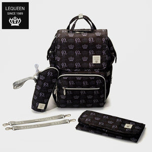 Lequeen Diamond 8TH Special Edition Soft Waterproof Original Mommy Bag الجيل الثامن الدايموند
