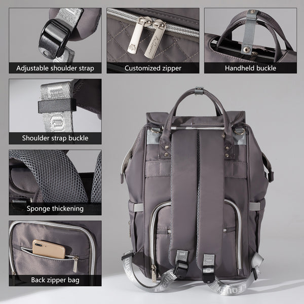 Lequeen Diamond 7TH Edition Waterproof Original mommy bag - الجيل السابع الدايموند من ليكوين