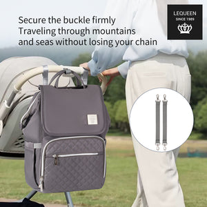 Lequeen Diamond 7TH Edition Waterproof Original mommy bag - الجيل السابع الدايموند من ليكوين