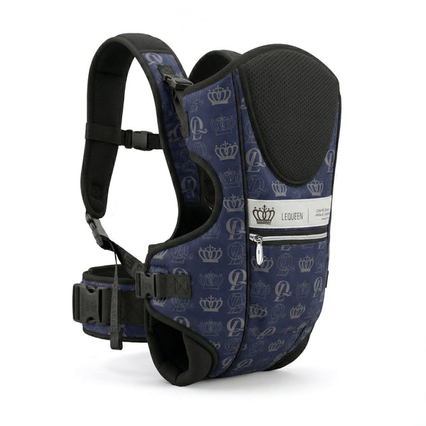 LEQUEEN Baby Carrier Carohat Blue Crown