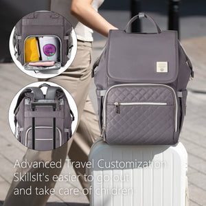 Lequeen Diamond 7TH Edition Waterproof Original mommy bag - الجيل السابع الدايموند من ليكوين