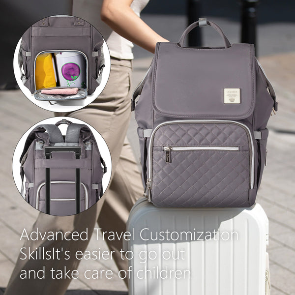 Lequeen Diamond 7TH Edition Waterproof Original mommy bag - الجيل السابع الدايموند من ليكوين