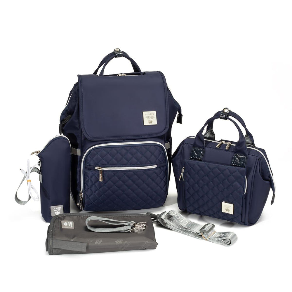 Lequeen Diamond 7TH Edition Soft Waterproof Original mommy bag - الجيل السابع الدايموند من ليكوين