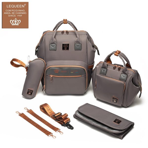 Lequeen 8th Generation New Grey Gold Set مجموعه ليكوين الجيل الثامن جديد رصاصي - ذهبي