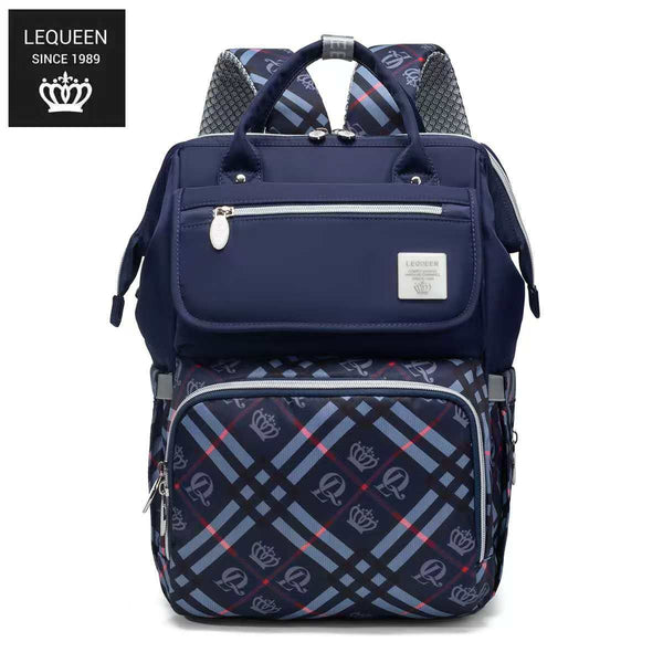 Lequeen 8th Generation New Cover Caro Blue ليكوين الجيل الثامن جديد بغطاء كاروهات ازرق