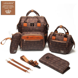 Lequeen 8th Generation New Brown Gold Set مجموعه ليكوين الجيل الثامن جديد بغطاء بني - ذهبي