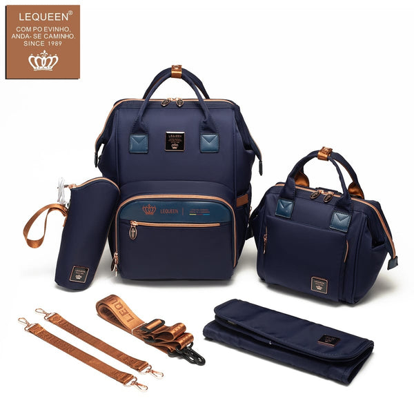 Lequeen 8th Generation New Blue Gold Set مجموعه ليكوين الجيل الثامن جديد ازرق - ذهبي