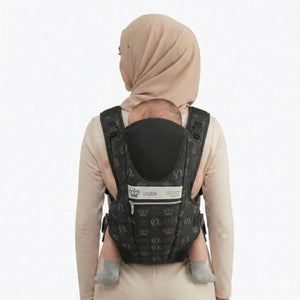 LEQUEEN Baby Carrier Black Crown