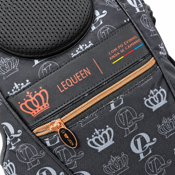 LEQUEEN Baby Carrier LQ Tag Black Gold
