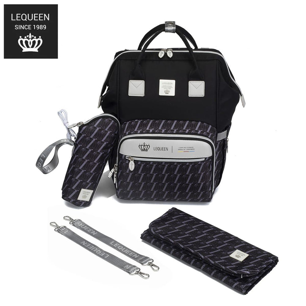 Lequeen Diamond 8TH Special Edition Soft Waterproof Original Mommy Bag الجيل الثامن الدايموند