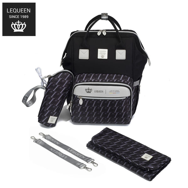 Lequeen Diamond 8TH Special Edition Soft Waterproof Original Mommy Bag الجيل الثامن الدايموند