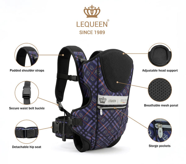 LEQUEEN Baby Carrier Stylish Carohat