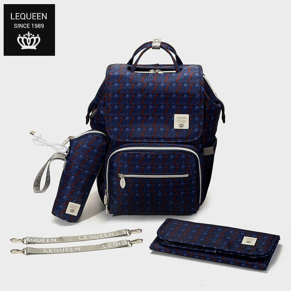 Lequeen Diamond 8TH Special Edition Soft Waterproof Original Mommy Bag الجيل الثامن الدايموند