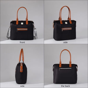 Lequeen Diamond 7TH Edition Waterproof Original mommy bag – الجيل السابع الدايموند شولدر اسود من ليكوين