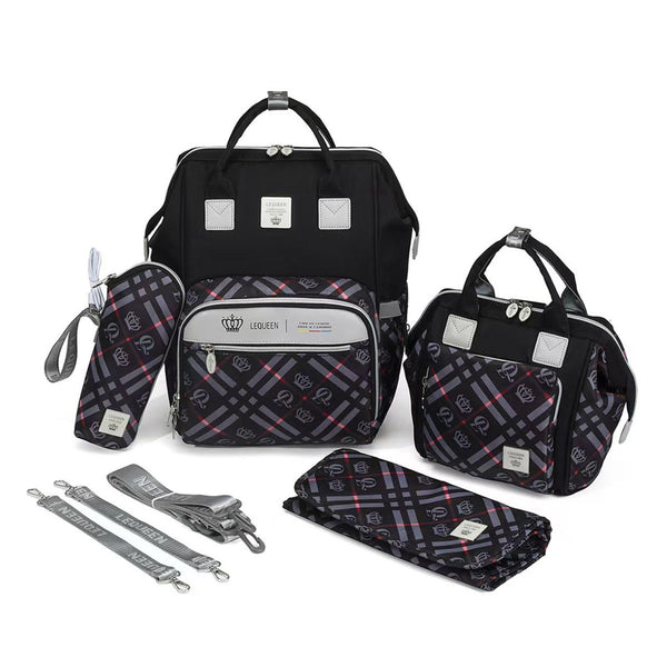 Lequeen Diamond 8TH Special Edition Soft Waterproof Original Mommy Bag الجيل الثامن الدايموند