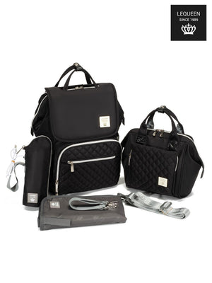 Lequeen Diamond 7TH Edition Soft Waterproof Original mommy bag - الجيل السابع الدايموند من ليكوين