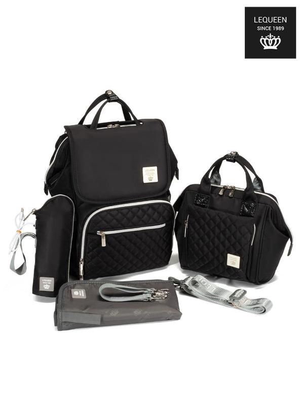Lequeen Diamond 7TH Edition Soft Waterproof Original mommy bag - الجيل السابع الدايموند من ليكوين