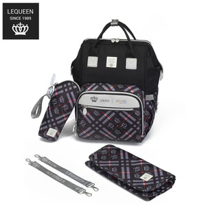 Lequeen Diamond 8TH Special Edition Soft Waterproof Original Mommy Bag الجيل الثامن الدايموند