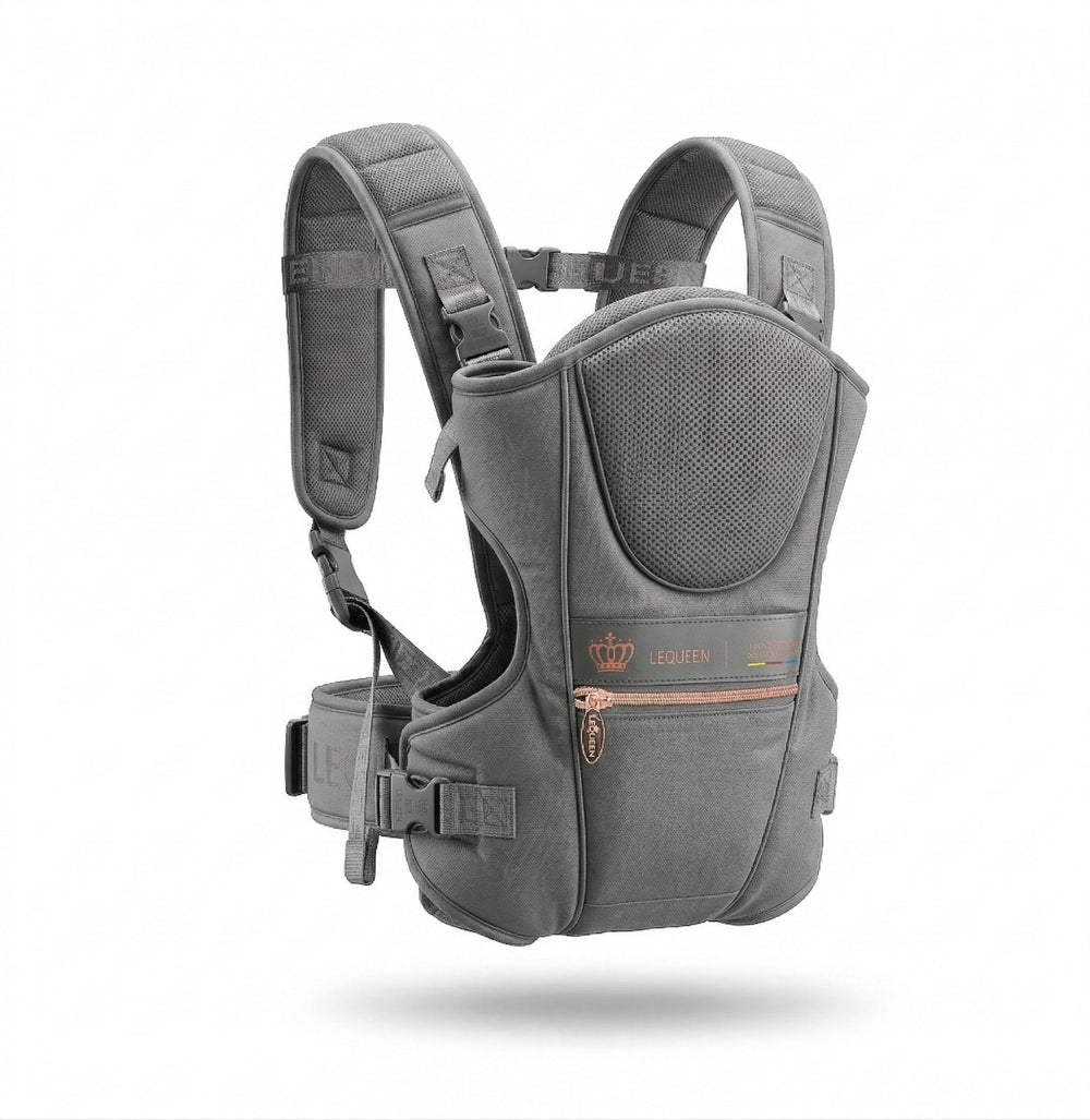 LEQUEEN Baby Carrier Grey Gold